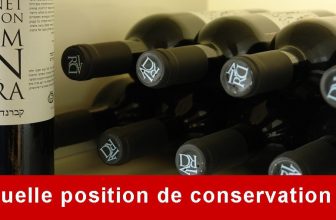 Quelle position pour conserver votre bouteille de vin ?